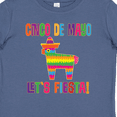 thumbnail image 4 of Inktastic Cinco De Mayo Pinata Lets Fiesta Girls Baby T-Shirt, 4 of 5
