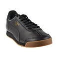 thumbnail image 2 of Puma Roma Classic 366408-02 Sneakers Men's Black Leather Lifestyle Shoes TF5712, 2 of 6