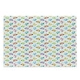 thumbnail image 1 of Owls Cutting Board, Confused Funny Angry Sleeping Colorful Characters Dots Humorous Doodle Style, Decorative Tempered Glass Cutting and Serving Board, Large Size, Multicolor, by Ambesonne, 1 of 1