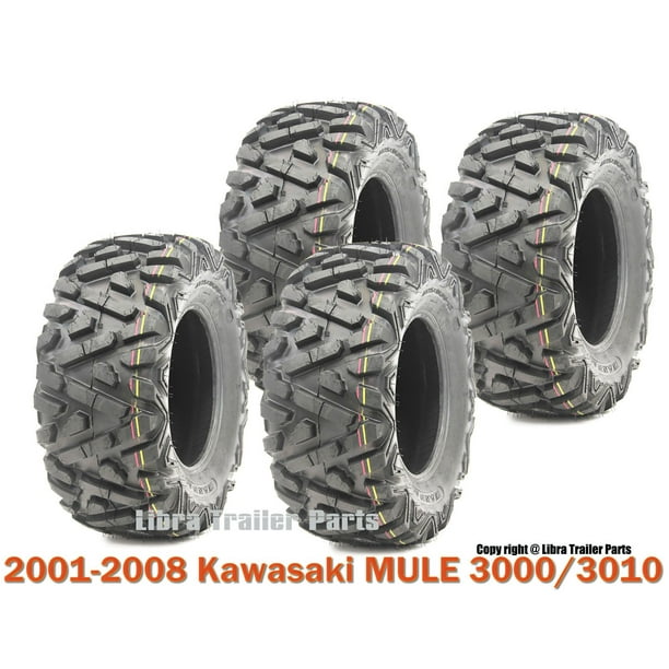 Full Set Utility ATV UTV tires 23x1110 for 0108 Kawasaki MULE 3000/