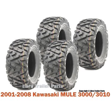 WANDA 23x11-10 ATV Tires (Set Of 2) – 6PR – For Kawasaki MULE 3000/3010 2001-2008