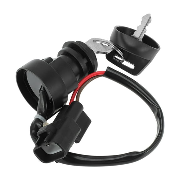 Unique Bargains Ignition Key Switch for Yamaha Big Bear 400 2002-2008 for Yamaha Raptor 700 700R YFZ450R 2009-2024 2 Pins ATV Ignition Switch Key Set with Cap No.4SH825100000/4SH825100100