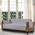 thumbnail image 2 of Skylinewears Reversible Sofa Cover with Pockets, Stain Resistant Couch Protectors for 2 Cushion Couch (Branch/Grey), 2 of 6