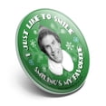 thumbnail image 2 of Elf Movie I Just Like to Smile Metal 1.1" Tie Tack Hat Lapel Pin Pinback, 2 of 6