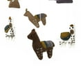 thumbnail image 3 of Hand Crafted Felt Little Llamas Mobile, 3 of 9