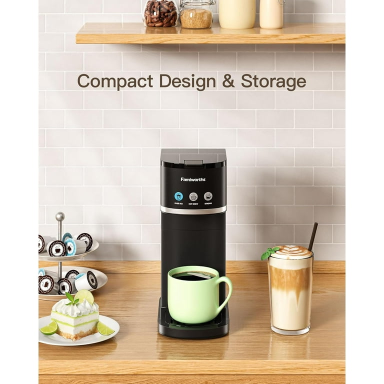 Single serve coffee maker 16 oz hotsell