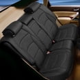 thumbnail image 2 of Ultra Comfort High Grade Leather Seat Covers For Car Truck SUV Van - Rear Set, 2 of 4