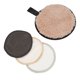 thumbnail image 5 of Almohadillas desmaquillantes de fibra de bambú, almohadillas de algodón de limpieza Facial reutilizables, redondas y suaves, para el cuidado de la piel, 4 Uds., 5 of 8