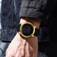 thumbnail image 3 of Digital Watches for Men Women Waterproof Unique Watch Stopwatch Countdown Alarm Analog Silicone Strap  Case, 3 of 9