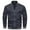 Black, variant on QHFBli Men's Field Jacket Men's Lightweight Casual Zippered Jacket Everyday Wear Loose Fit Stylish Outerwear For Autumn Winter Seasons Comfortable Windbreaker
