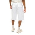 thumbnail image 2 of G-style USA Men's Belted Cargo Shorts 9AP10 - WHITE - 44, 2 of 4