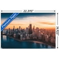 thumbnail image 3 of Cityscapes - Chicago, Illinois Wall Poster, 14.725" x 22.375", 3 of 3