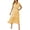 Yellow, variant on PRETTYGARDEN Women's Floral Boho Dress Wear To Work Wrap V Neck Short Sleeve Belted Ruffle Hem A-Line Flowy Maxi Dresses