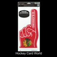 thumbnail image 1 of Chicago Blackhawks Multi-Use Decal/Sticker 2 Pack Finger/Puck NHL 4"x 9", 1 of 1