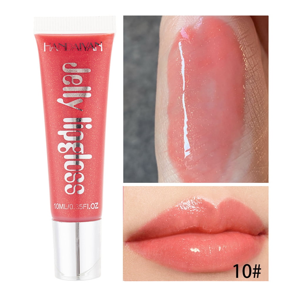 SDJMa Matte Moisturizing Light Lip Gloss, Hydrating Shimmery Lip Gloss,  Multi-use Lip Gloss, Long lasting Non-Stick Cup Waterproof, High Pigment,  Vivid Color, Lip Tint Makeup 