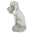 thumbnail image 4 of Design Toscano EU1379 Man's Best Friend Dog with Basket Outdoor Garden Statue, 19 Inch, Two Tone Stone, 4 of 5