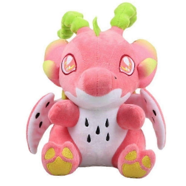 25cm kawaii dragon fruit dragon plush toy fire dragon dinosaur stuffed animal toy soft toy gift suitable for boys and girls