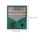 thumbnail image 4 of GOOHOCHY Piano de pulgar portátil Kalimba de 17 teclas, instrumento musical de mano (azul), 4 of 8