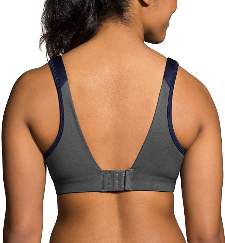 Moving Comfort Womens Fiona Sports Support Bra Top Black Gym Breathable 