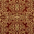 thumbnail image 3 of SAFAVIEH Lyndhurst Elizabeth Traditional Floral Area Rug, Red/Black, 11' x 15', 3 of 7