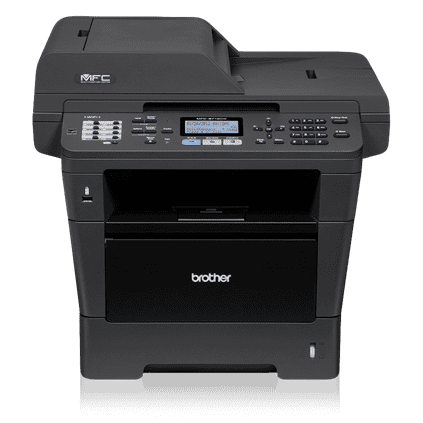Brother MFC-8710DW Wireless Monochrome All-in-One Laser Printer, Duplex Print/Scan/Copy/Fax, 28 PPM, USB/Ethernet/Wi-Fi