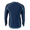 thumbnail image 2 of Playera Acuática Op Para hombre Manga Larga Talla M Marino, 2 of 4