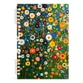 thumbnail image 7 of FORMRS 1-Subject Spiral Notebook 8" x 5" College Ruled 60 Refillable Sheet A5 Hard Cover, Green Floral Garden, 7 of 7