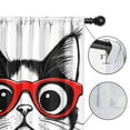 thumbnail image 4 of Blackout Kids Curtains,Cute Cat Childrens Insulated Curtains Set Of 2,Bedroom Essentials,Toddler Room Decor 42x63in(106x160cm), 4 of 4