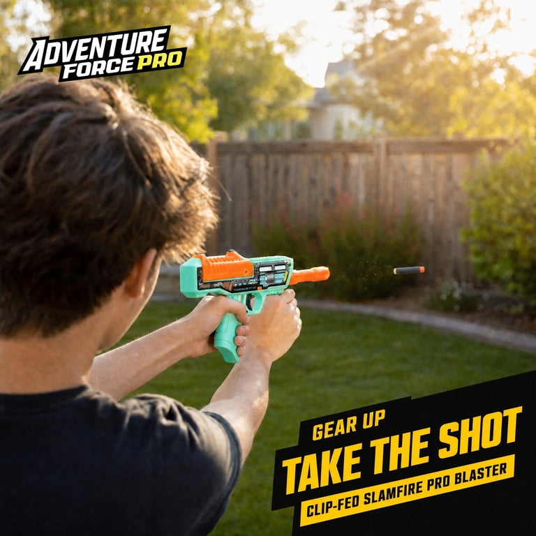 Adventure Force Brute Pro Ultimate Slamfire Foam Dart Blaster photo 4