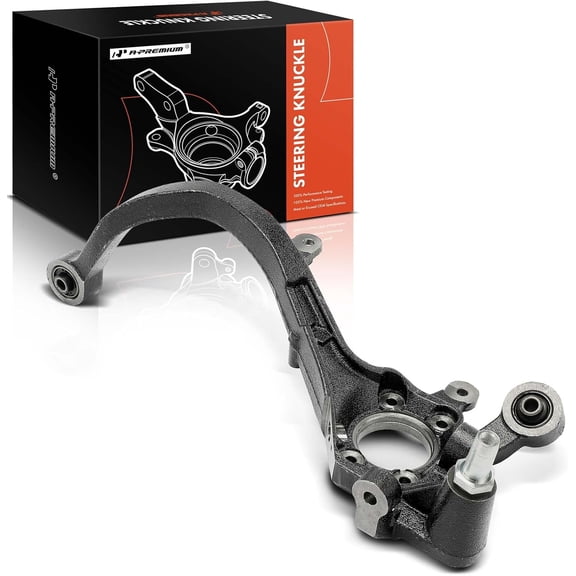 A-Premium Steering Knuckle with ABS Hole Compatible with Hyundai Sonata 2001-2005 XG300 2001 XG350 2002-2005 Kia Optima 2001-2006 Rear Left