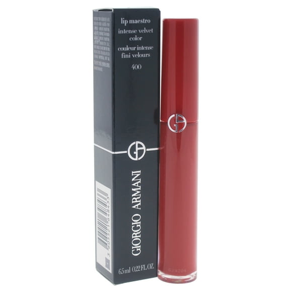 Lèvres Maestro Couleur Velours Intense - 400 le Rouge de Giorgio Armani pour les Femmes - 0.22 oz Rouge à Lèvres