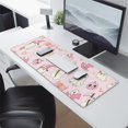 thumbnail image 2 of Long Mouse Pads for Desk,Kawaii Halloween Ghost Pattern Desk Mats on Top Of Desks, Desk Mouse Pad Extra Large with 3mm Non-Slip Base and Stitched Edge for Gaming,Office,Work,Home 31.5x11.8in, 2 of 5
