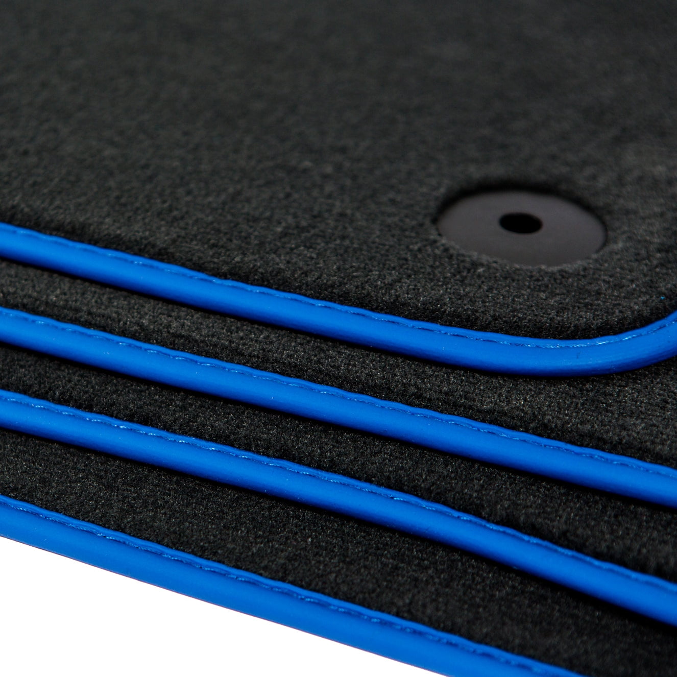 Audi A3 Floor Mats Convertible 8V7 Blue Edging