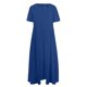 thumbnail image 2 of Vestido de Verano de Manga Corta para las Mujeres, Moda Casual Cuello Redondo, Vestido Sólido, Vestido Casual Sexy para las Mujeres, 2 of 4
