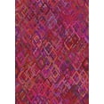 thumbnail image 1 of Ahgly Company Indoor Rectangle Patterned Pink Novelty Area Rugs, 6' x 9', 1 of 6