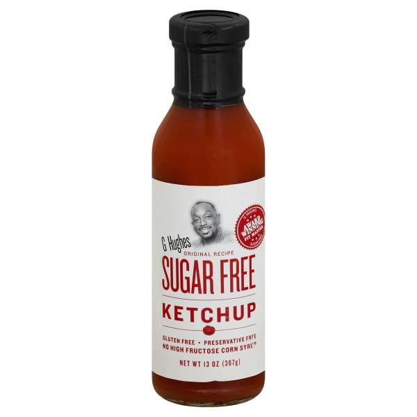G Hughes Sugar Free Ketchup, 13 oz