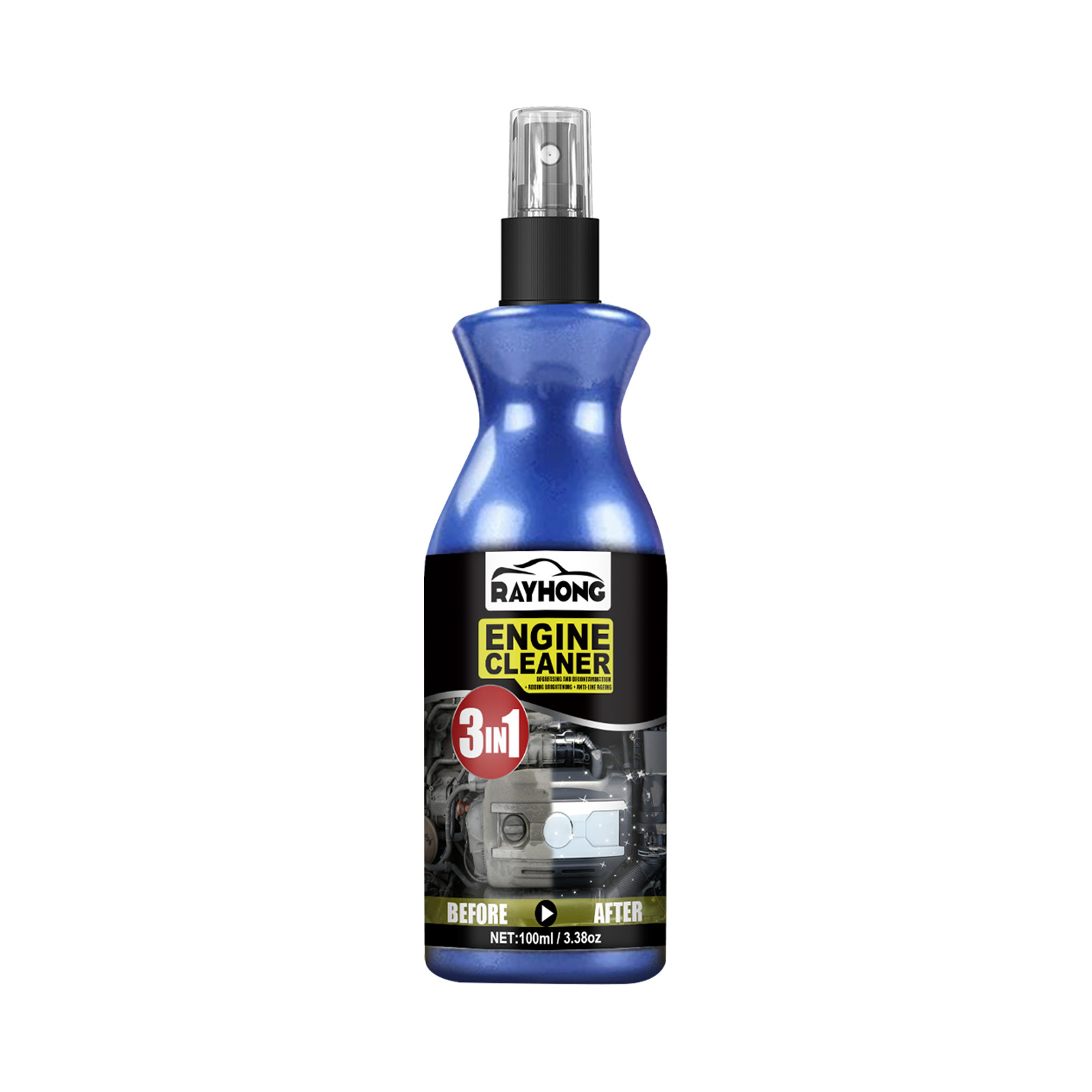 Uorcsa Car 100Ml Engine Premium Cleaning Spray Degreaser & Motorcycle