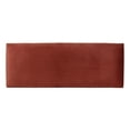 thumbnail image 3 of Cortesi Home Himalaya X Bench Ottoman, 47", Blush Pink, 3 of 3