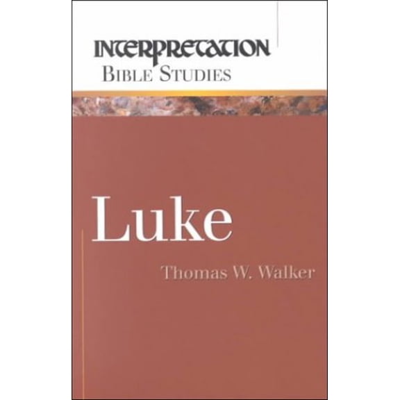 Pre-Owned Luke: Interpretation Bible Studies (Paperback) 0664500757 9780664500757