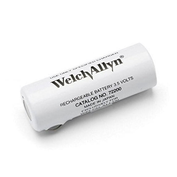 welch allyn 3.5v rechargeable battery (black) 72200