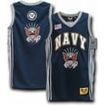 thumbnail image 5 of Basketball Jersey, Navy, Navy, L, 5 of 6
