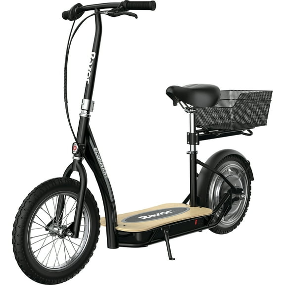 Razor EcoSmart Metro HD Seated Electric Scooter - 16" Pneumatic Tires, up to 15.5 mph, for Teen and Adults