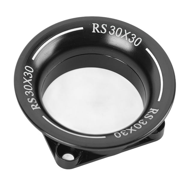 CUBIERTA DE VENTILADOR DE ENFRIAMIENTO DE AUTOMÓVIL RC DE 30X30 MM, CANAL DE AFRIAMIENTO DE ENTRADA DE AIRE DE ALEACINO DE ALEACIO DE ALUMINIO CON ORIFOS DE MONTAJE Y