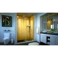thumbnail image 2 of DreamLine Mirage-Z 56-60 in. W x 72 in. H Frameless Sliding Shower Door in Brushed Nickel, 2 of 6