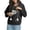 Black, variant on Cat Dog Pouch Hoodie Pet Carrier Sweatshirt Large Pocket Pullover Shirt for Women Animal Holder Cute Tops