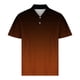 thumbnail image 3 of Camisas de Manga Larga para Hombres Manga Corta Sólida Girar Hacia Abajo Botones de Cuello Camiseta Blusa Imitación Rack, Top de Moda Casual, 3 of 6