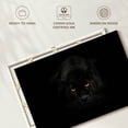 thumbnail image 6 of Elephant Stock Rare Black Panther Wall Art - Horizontal Canvas Wall Art - Living Room Wall Decor - Animal Canvas - Black And Yellow Decor - 36" x 24", 6 of 8