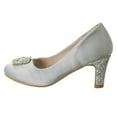 thumbnail image 3 of Badgley Mischka Girls' Medium Heel Dress Pump Shoes (Little Kids/Big Kids), 3 of 8
