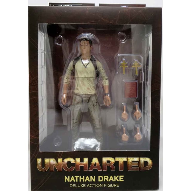 Uncharted 7 Inch Action Figure Select Deluxe - Nathan Drake