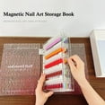 thumbnail image 2 of Magnetic Nail Swatches Book,New Nail Color Display Book,120/180/240 Nail Color Display Book,Magnet Blank Nail Organizer Storage,Nail Art Salon Design Display Booklets (240pcs), 2 of 9